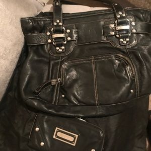 B Makowsky handbag & wallet